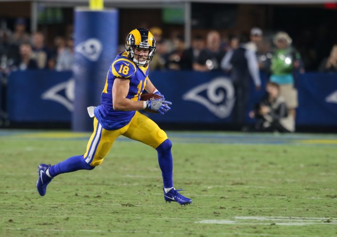Los Angeles Rams wide receiver Cooper Kupp in 2018.