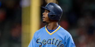 Jean Segura with the Mariners in 2018