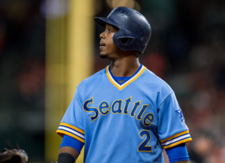 Jean Segura with the Mariners in 2018