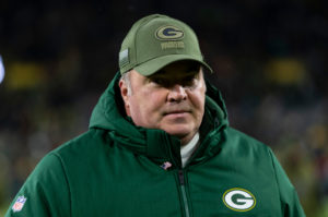 Mike McCarthy with Packers in 2018