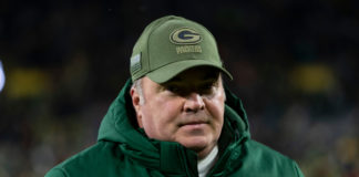 Mike McCarthy with Packers in 2018