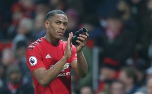 Anthony Martial of Manchester United in 2018