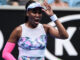 Venus Williams during the Australian Open in 2019