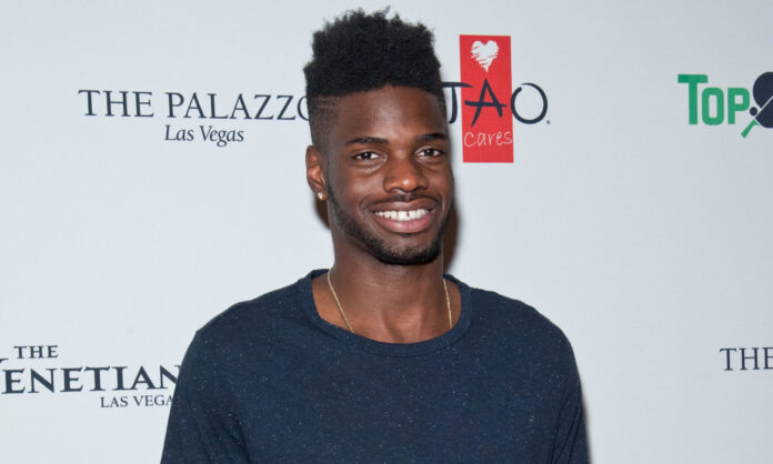 Nerlens Noel at the TopSpin Charity Ping Pong Tournament at the Palazzo in 2015