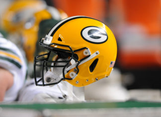 Green Bay Packers' helmet