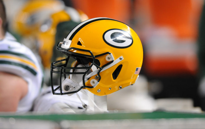 Green Bay Packers' helmet