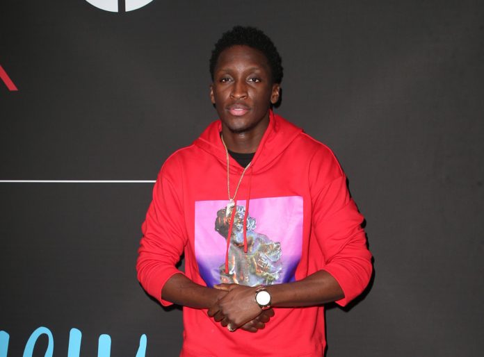 Victor Oladipo at the GQ All Star Basketball party in 2018
