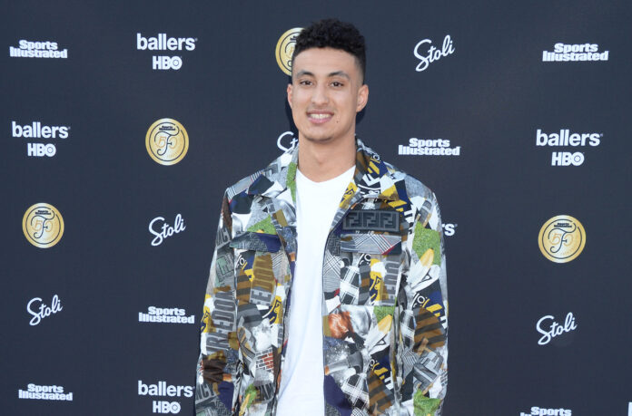 Kyle Kuzma at the Sports Illustrated Third Annual Fashionable 50 in 2018