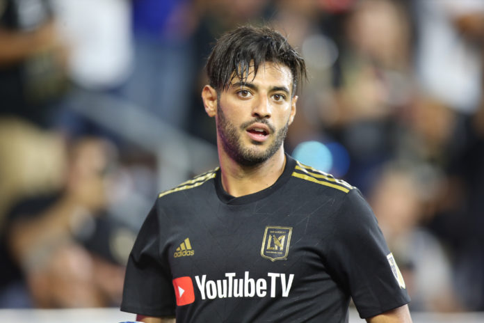 Carlos Vela with LAFC in 2018