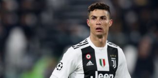 Cristiano Ronaldo with Juventus in 2019