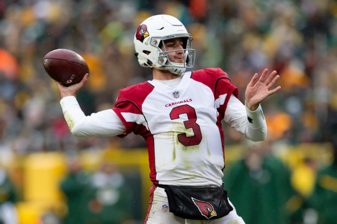 Josh Rosen with the Cardinals in 2018