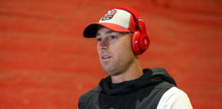 Robbie Gould with the San Francisco 49ers in 2018