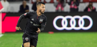 Luciano Acosta with DC United in 2018