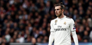 Gareth Bale with Real Madrid in March 2019