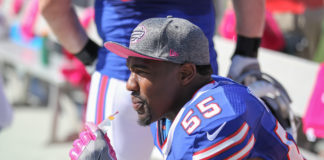 Jerry Hughes with the Buffalo Bills in 2016