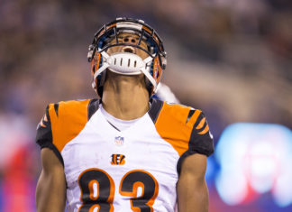 Tyler Boyd with the Bengals in 2016