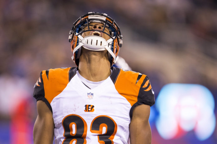 Tyler Boyd with the Bengals in 2016