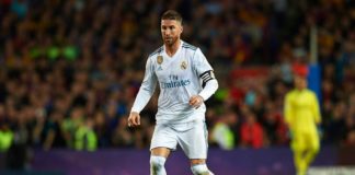 Sergio Ramos of Real Madrid in 2018