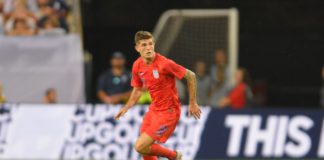United States' Christian Pulisic in 2019