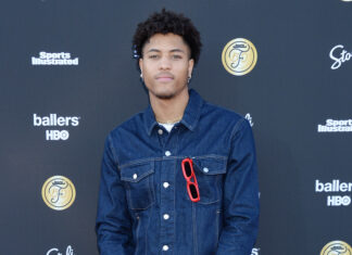 Kelly Oubre Jr. at the Sports Illustrated Third Annual Fashionable 50 in 2018