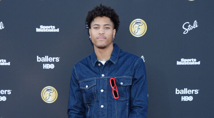 Kelly Oubre Jr. at the Sports Illustrated Third Annual Fashionable 50 in 2018