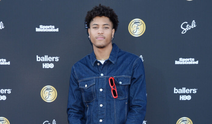 Kelly Oubre Jr. at the Sports Illustrated Third Annual Fashionable 50 in 2018