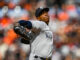Aroldis Chapman in 2019 with New York Yankees