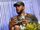 Karl-Anthony Towns Injures Wrist, Out Indefinitely Karl-Anthony Towns at the "Variety" Sports Entertainment Summit in 2017