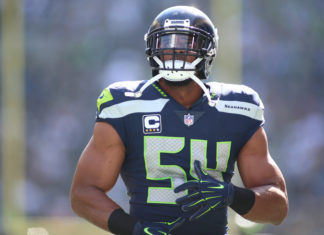 Bobby Wagner with the Seahawks in 2018