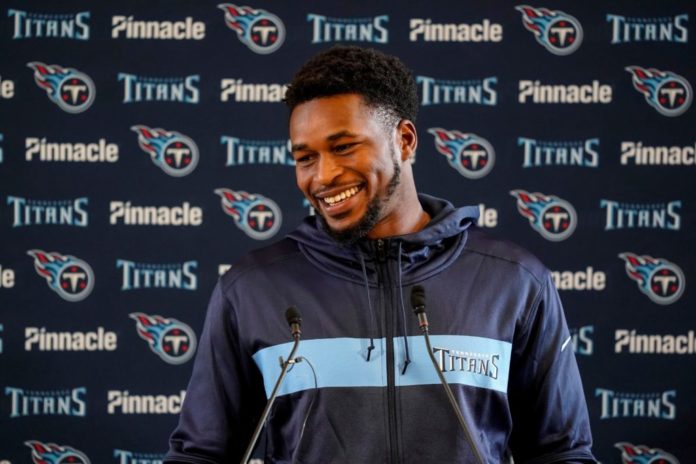 Kevin Byard with Tennessee Titans in 2018.
