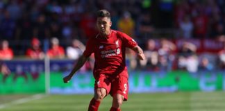 Roberto Firmino of Liverpool in 2019