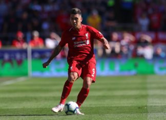 Roberto Firmino of Liverpool in 2019