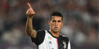 Joao Cancelo with Juventus in 2019