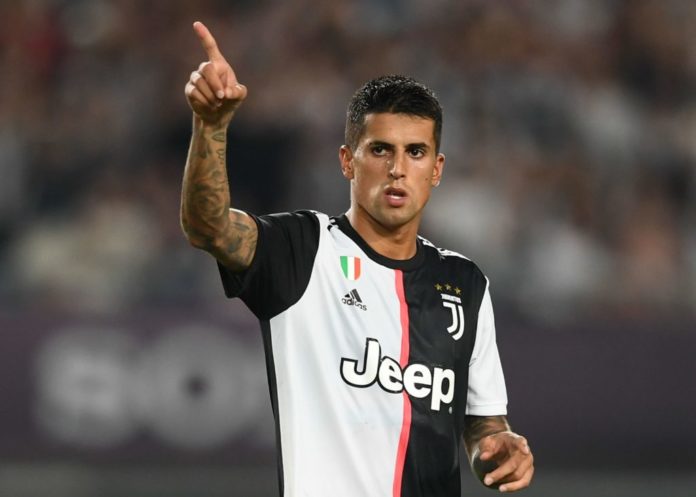 Joao Cancelo with Juventus in 2019