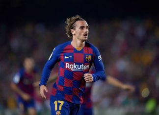 Antoine Griezmann with Barcelona in 2019