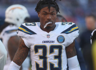 Derwin James with the Chargers in 2019