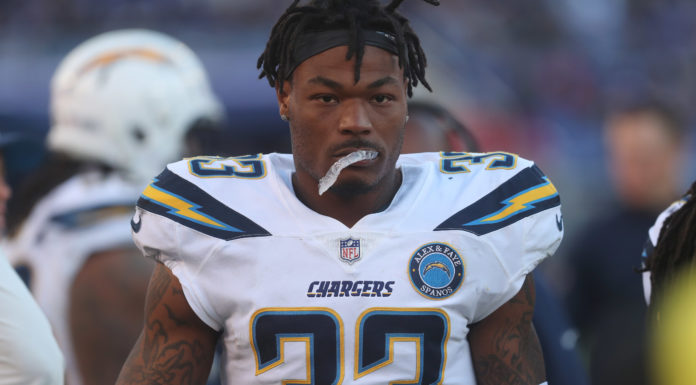 Derwin James with the Chargers in 2019