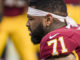 Trent Williams with Redskins in 2017