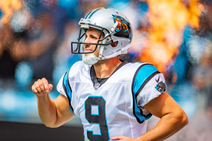Graham Gano with Panthers in 2018