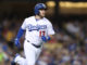 Los Angeles Dodgers first baseman Max Muncy (13)