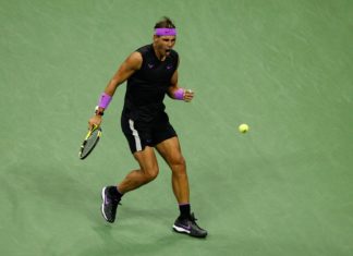 Rafael Nadal at the 2019 US Open Tennis Championships