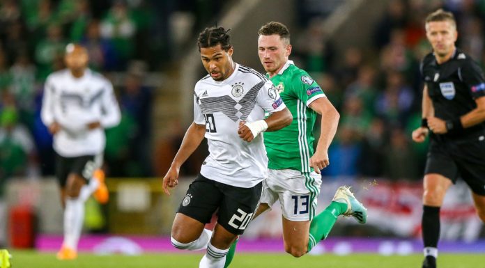 Germany Consolidates in a Comfortable Win Over Northern Ireland Serge Gnabry in 2019
