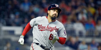 Anthony Rendon with Washington Nationals in 2019