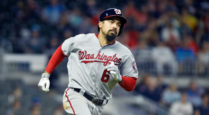 Anthony Rendon with Washington Nationals in 2019