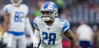 Quandre Diggs with Lions