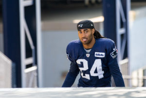 Stephon Gilmore with the Patriots in 2019