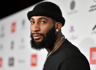 Andre Drummond at Kenny 'The Jet' Smith's annual All-Star Bash, in 2018