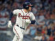Atlanta Braves first baseman Freddie Freeman in 2019