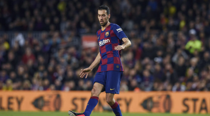 La Liga Teams Set to Return to Training in May Sergio Busquets of FC Barcelona in 2020