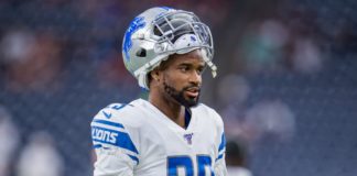 Darius Slay with Lions in 2019.